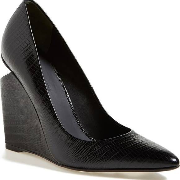 Alexander Wang Shoes - Alexander Wang - 'Ine' Pointy Toe Wedge Pump